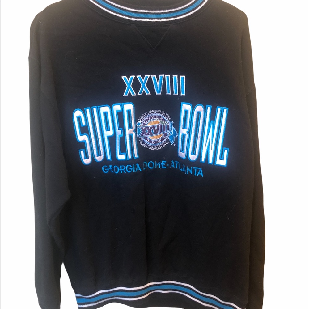 Super Bowl Atlanta Sweatshirt M vintage Logo Athl